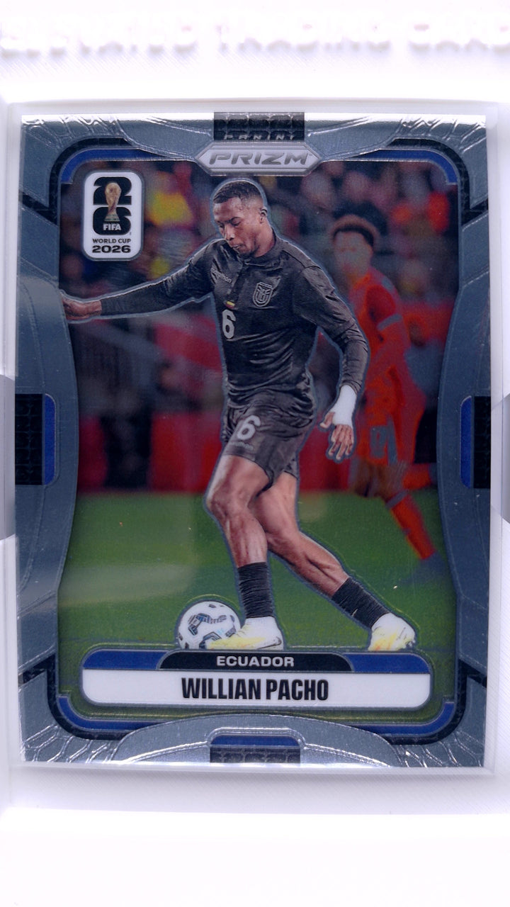 2026 Panini Prizm FIFA World Cup Soccer Willian Pacho #213 — Front