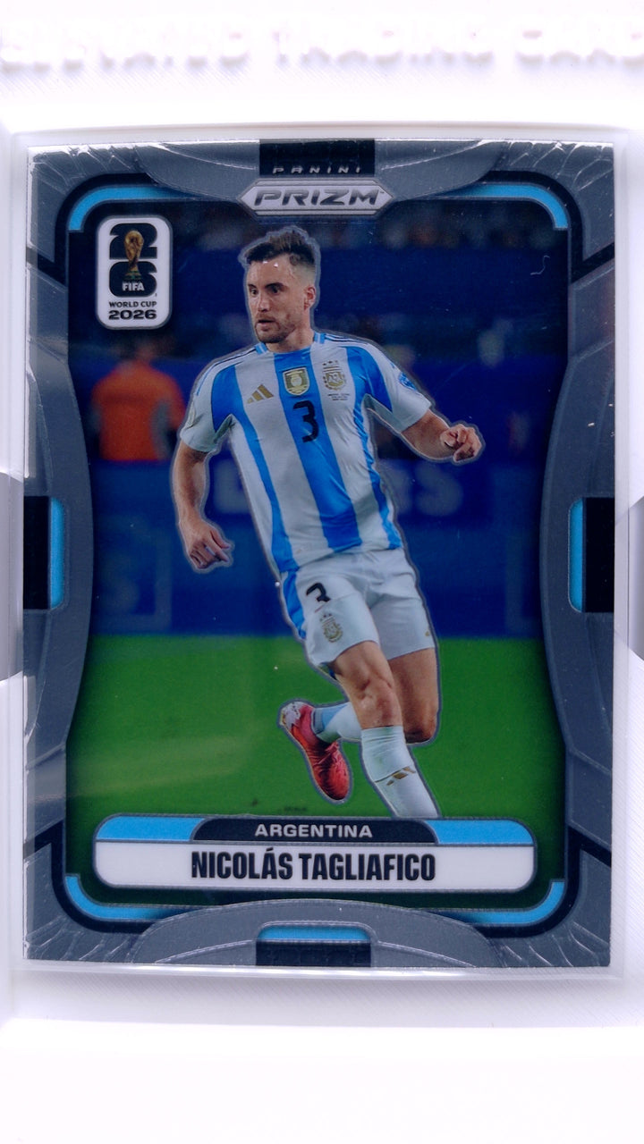 2026 Panini Prizm FIFA World Cup Soccer Nicolas Tagliafico #18 — Front