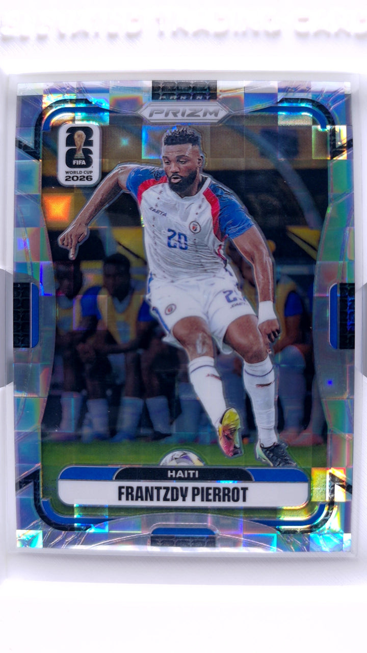 2026 Panini Prizm FIFA World Cup Soccer Frantzdy Pierrot #239 Pandora — Front