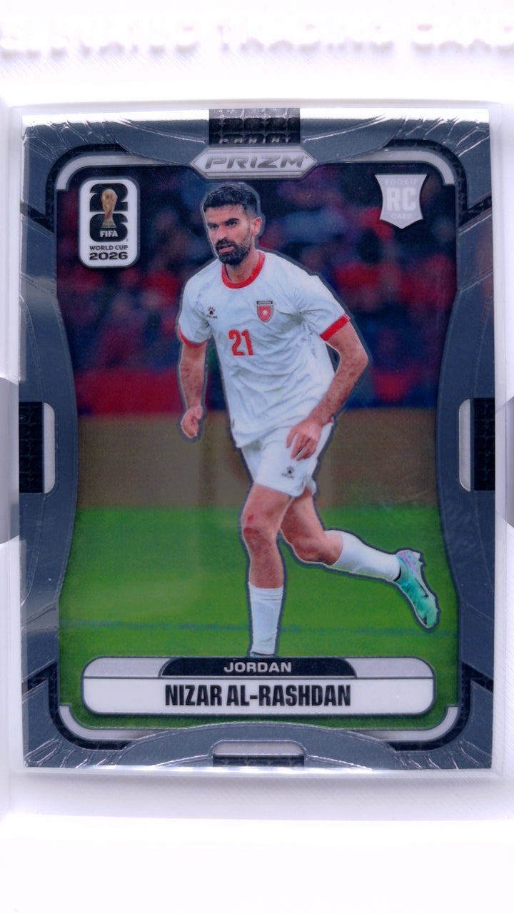 2026 Panini Prizm FIFA World Cup Soccer Nizar Al-Rashdan #275 — Front