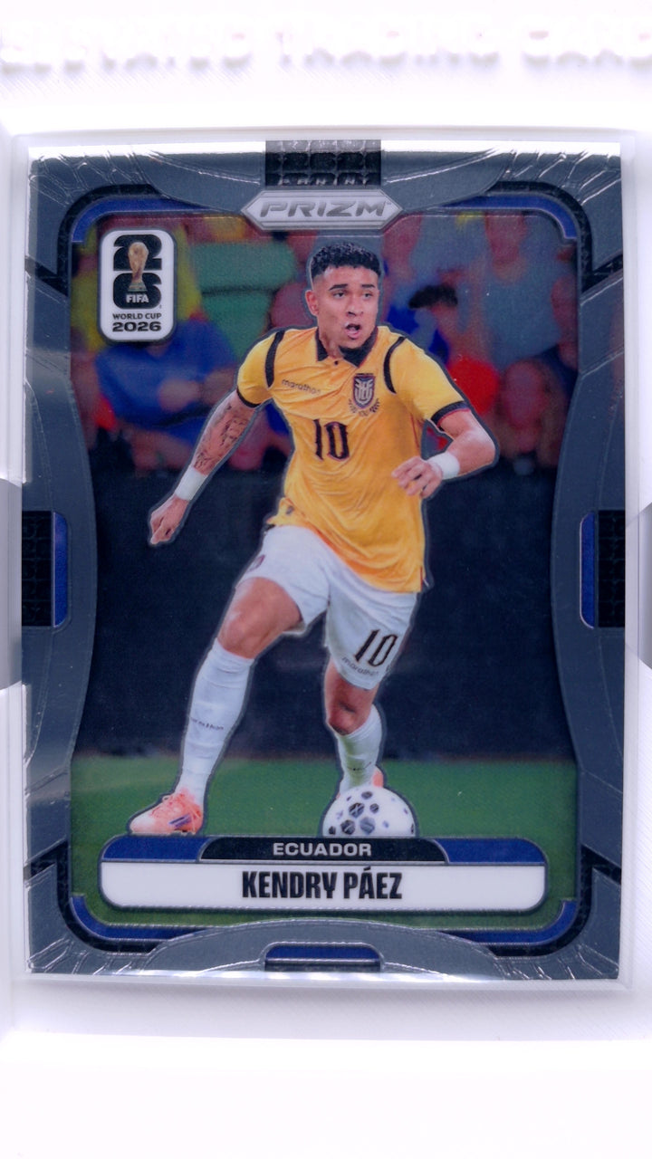 2026 Panini Prizm FIFA World Cup Soccer Kendry Paez #217 — Front