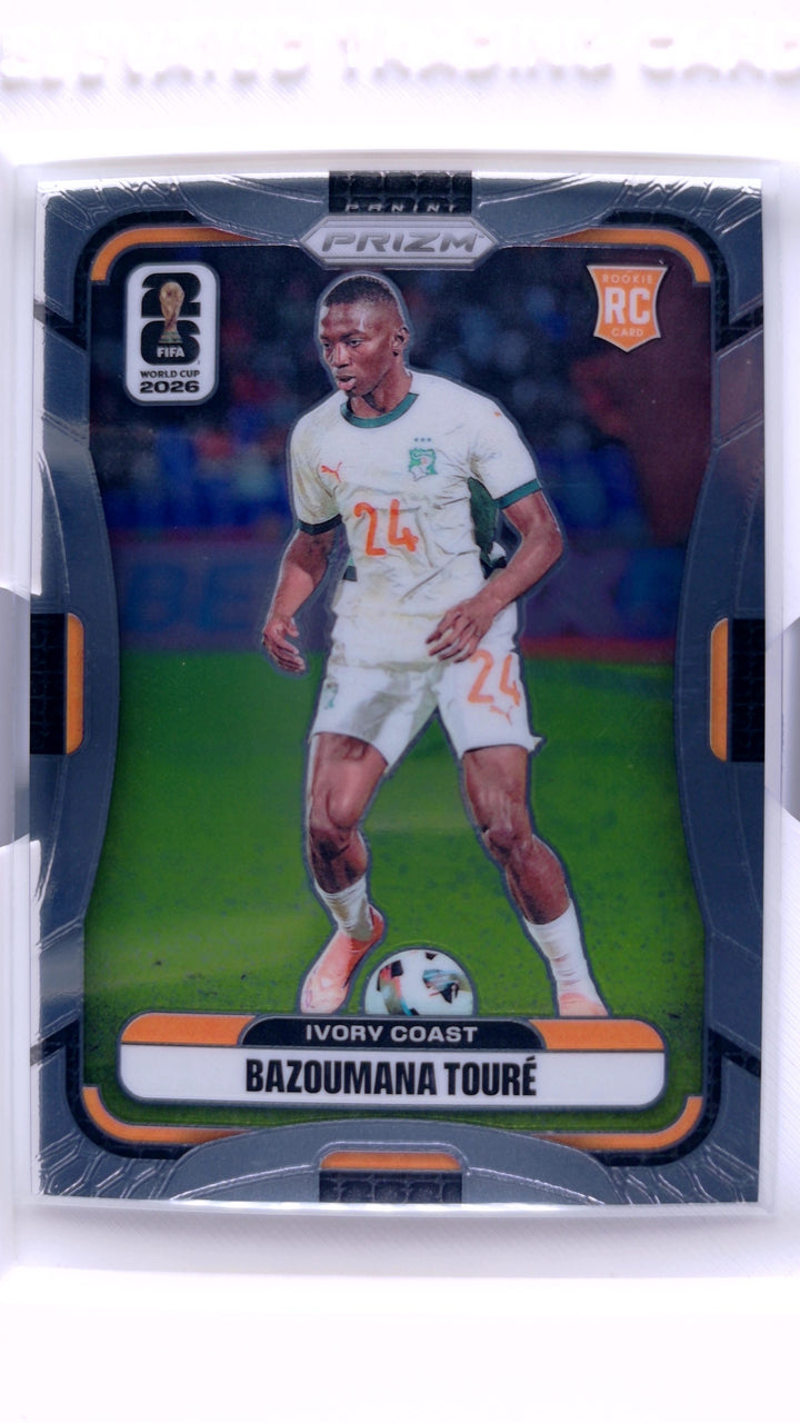 2026 Panini Prizm FIFA World Cup Soccer Bazoumana Toure #252 — Front