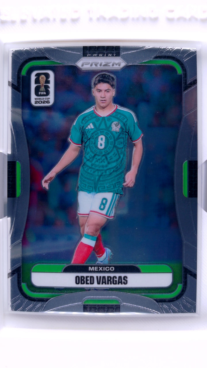 2026 Panini Prizm FIFA World Cup Soccer Obed Vargas #293 — Front