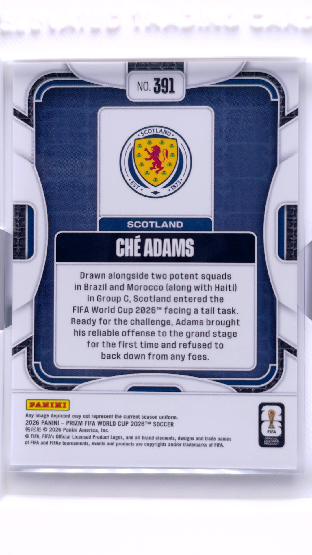 #391 Che Adams - back