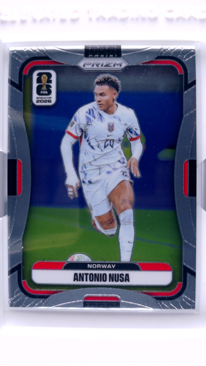 2026 Panini Prizm FIFA World Cup Soccer Antonio Nusa #326 — Front