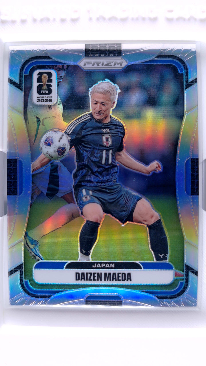 2026 Panini Prizm FIFA World Cup Soccer Daizen Maeda #265 Silver — Front