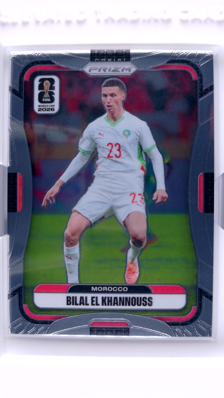 2026 Panini Prizm FIFA World Cup Soccer Bilal El Khannouss #294 — Front