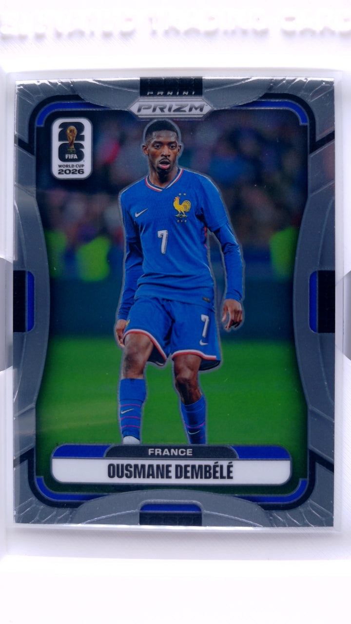 2026 Panini Prizm FIFA World Cup Soccer Ousmane Dembele #37 — Front