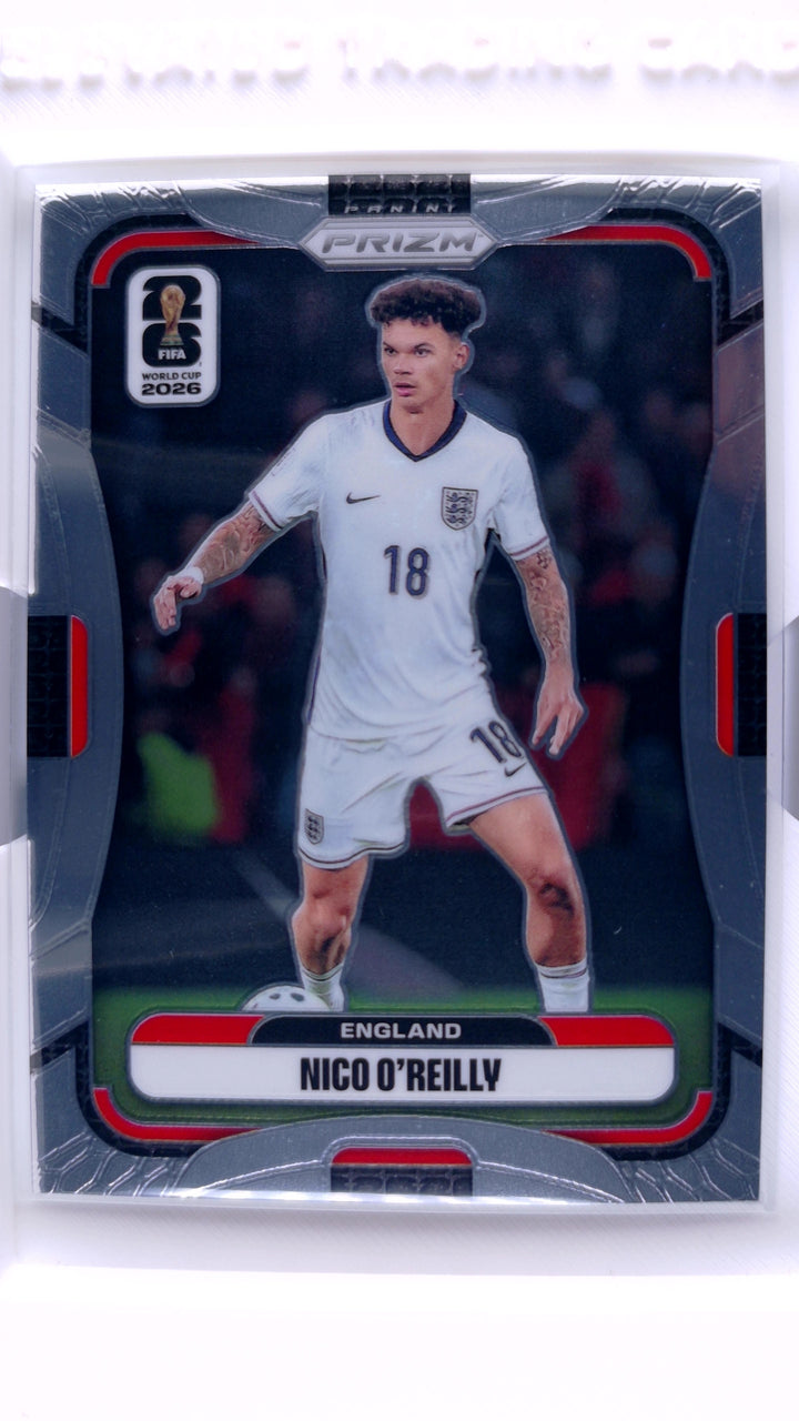 2026 Panini Prizm FIFA World Cup Soccer Nico O'Reilly #110 — Front