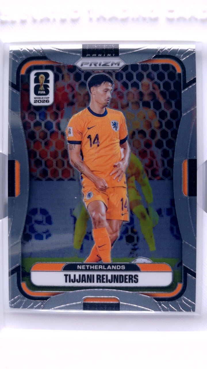 2026 Panini Prizm FIFA World Cup Soccer Tijjani Reijnders #308 — Front