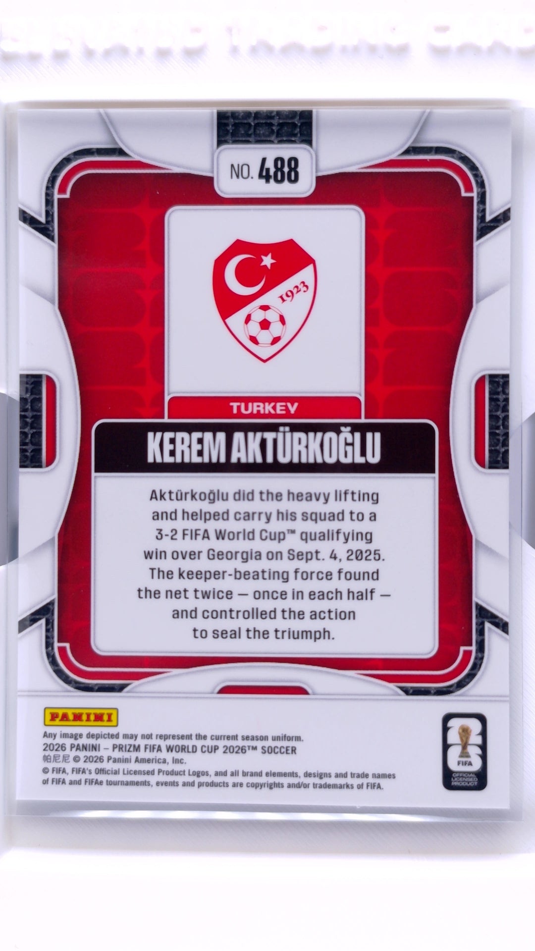 #488 Kerem Akturkoglu - back