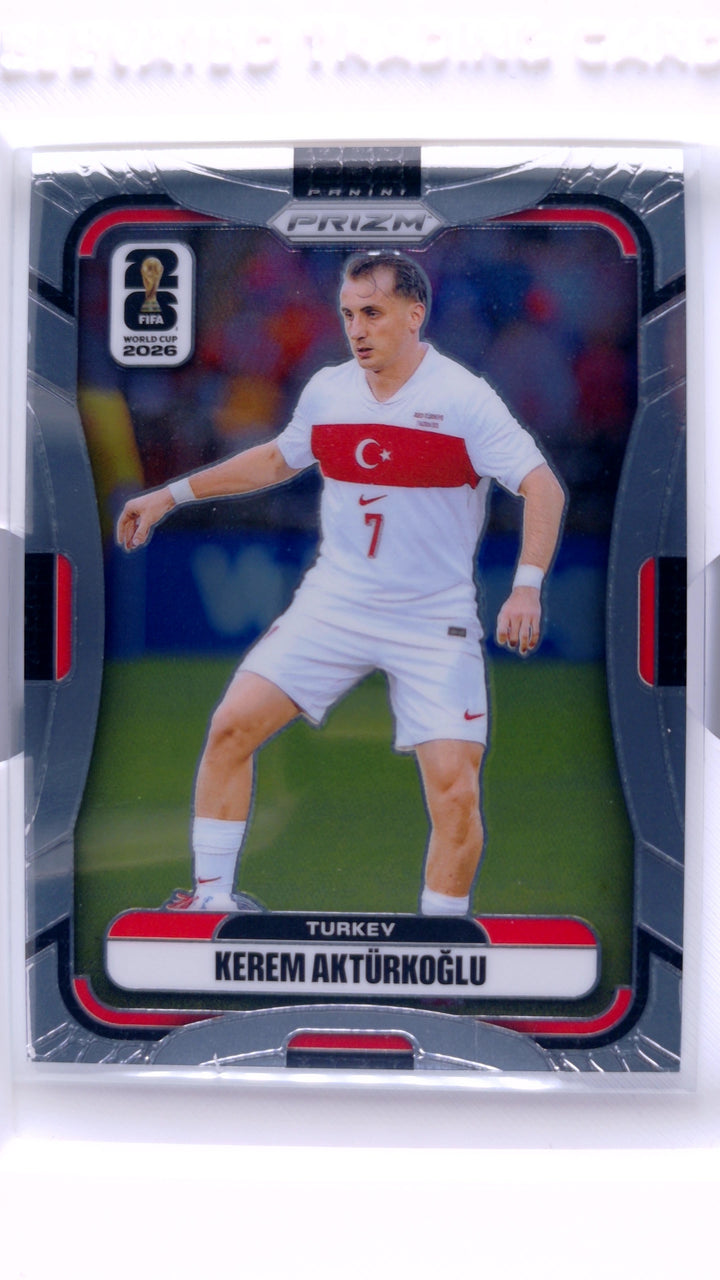2026 Panini Prizm FIFA World Cup Soccer Kerem Akturkoglu #488 — Front