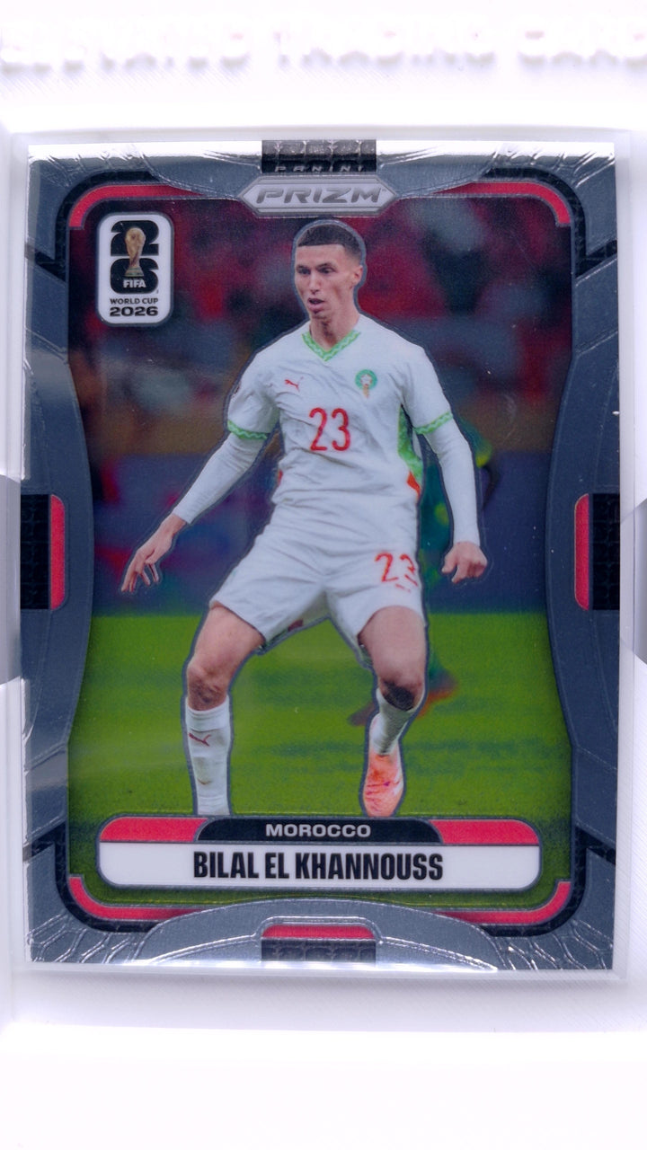 2026 Panini Prizm FIFA World Cup Soccer Bilal El Khannouss #294 — Front