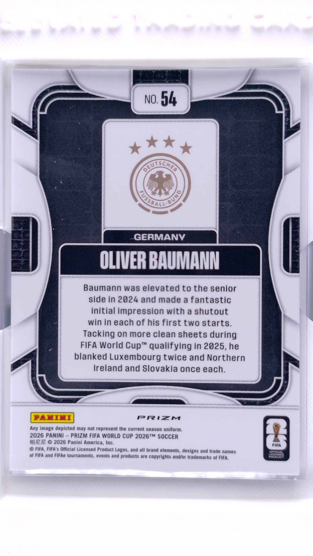 #54 Oliver Baumann Hyper - back