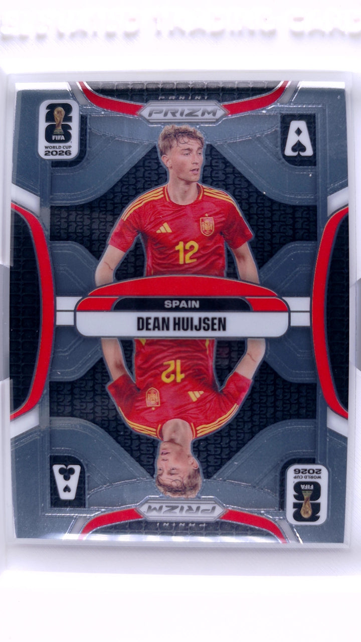 2026 Panini Prizm FIFA World Cup Soccer Dean Huijsen #5 Aces — Front