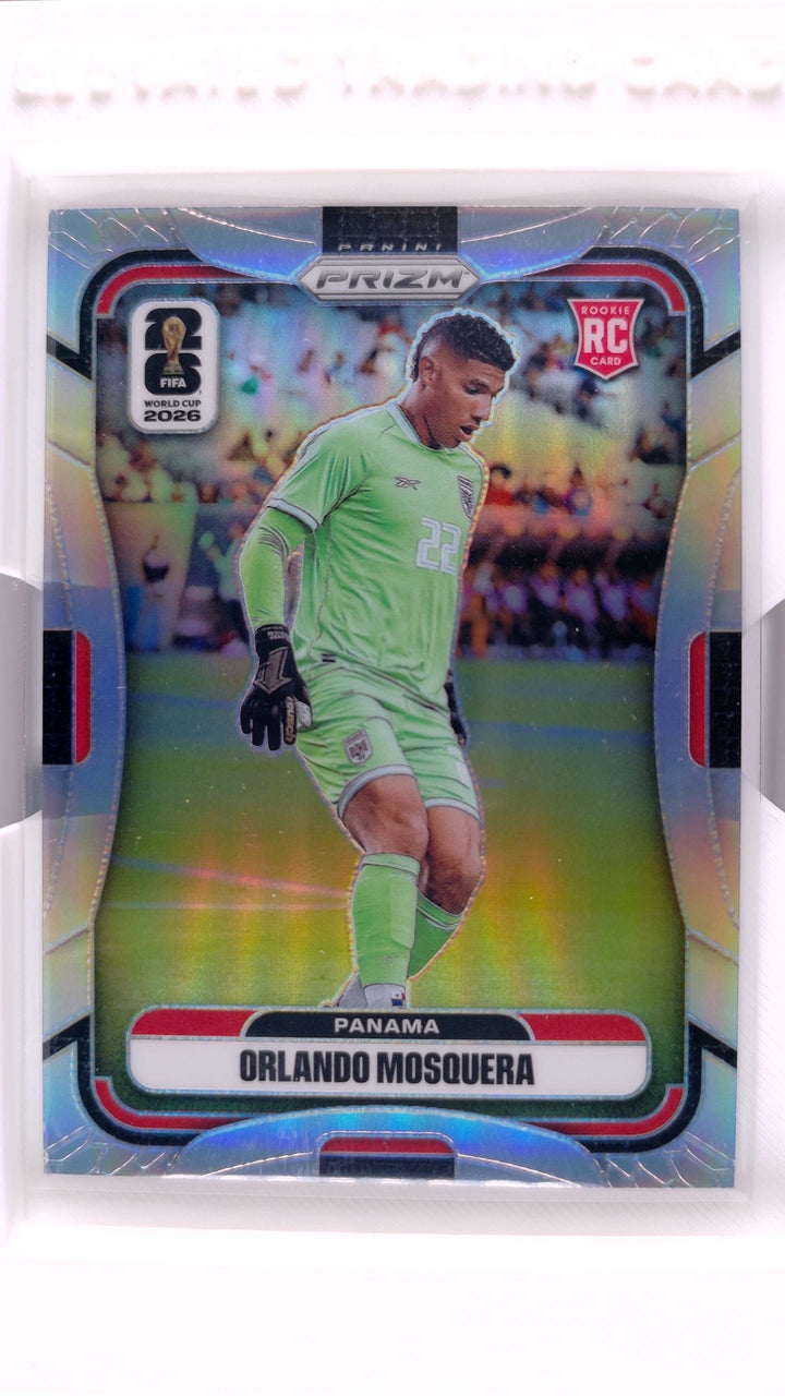 2026 Panini Prizm FIFA World Cup Soccer Orlando Mosquera #342 Silver — Front