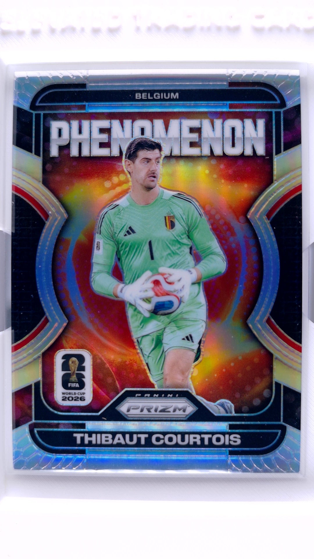 #14 Thibaut Courtois Phenomenon Silver - front