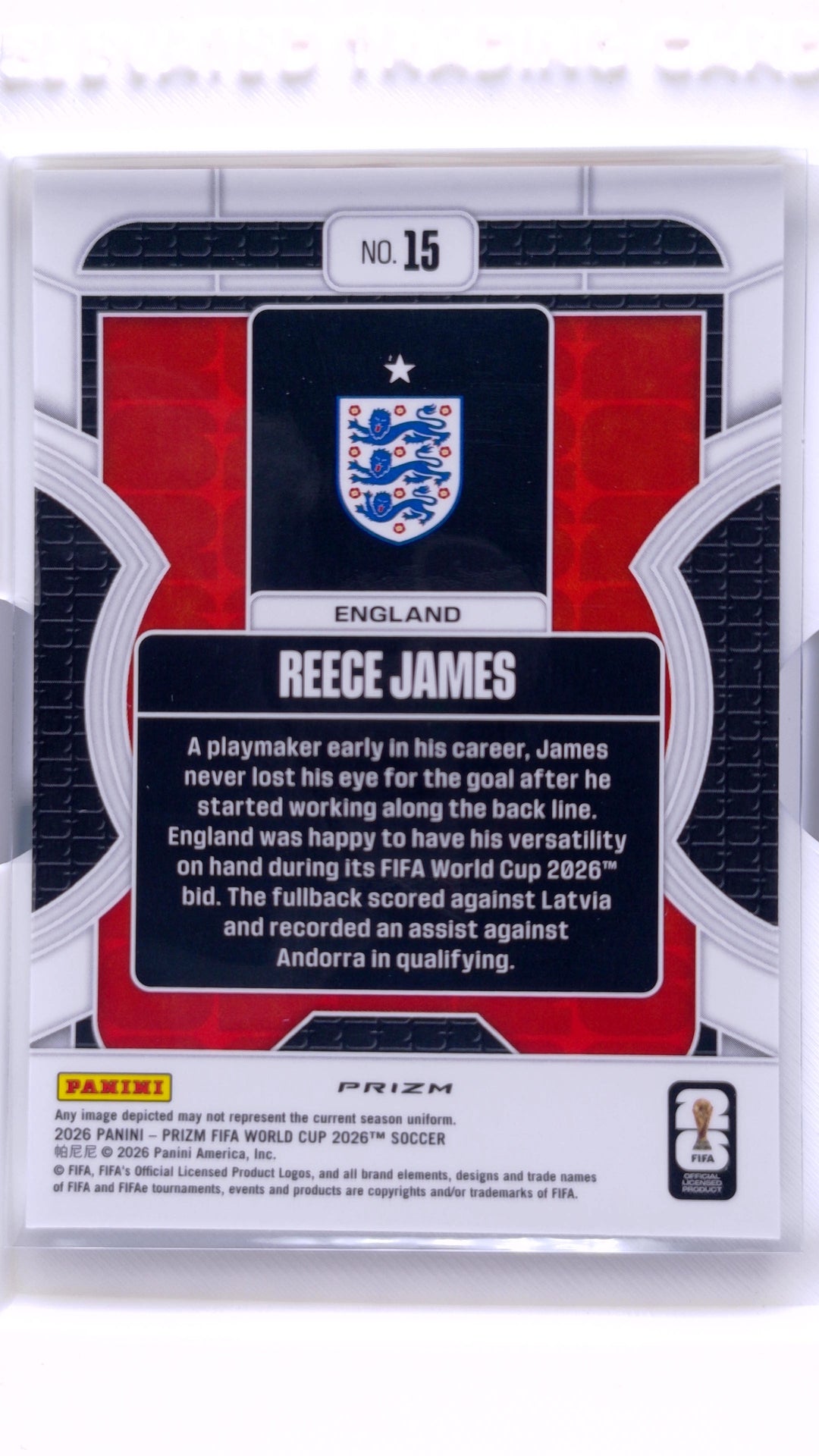 #15 Reece James Phenomenon - back