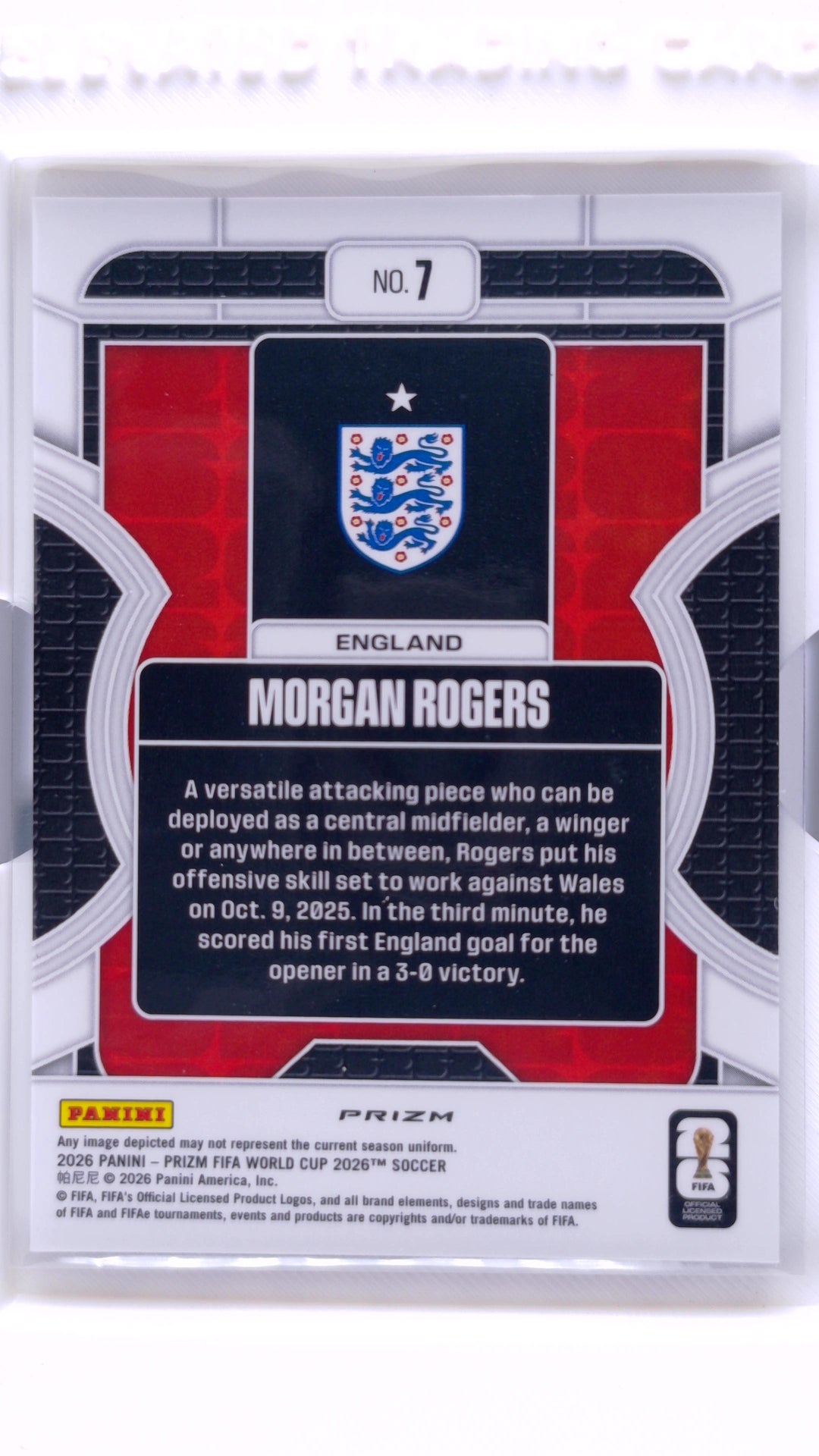 #7 Morgan Rogers Phenomenon - back