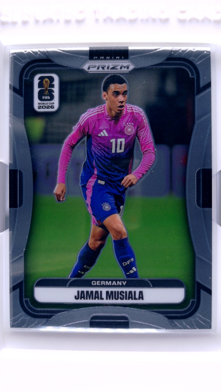 2026 Panini Prizm FIFA World Cup Soccer Jamal Musiala #50 — Front