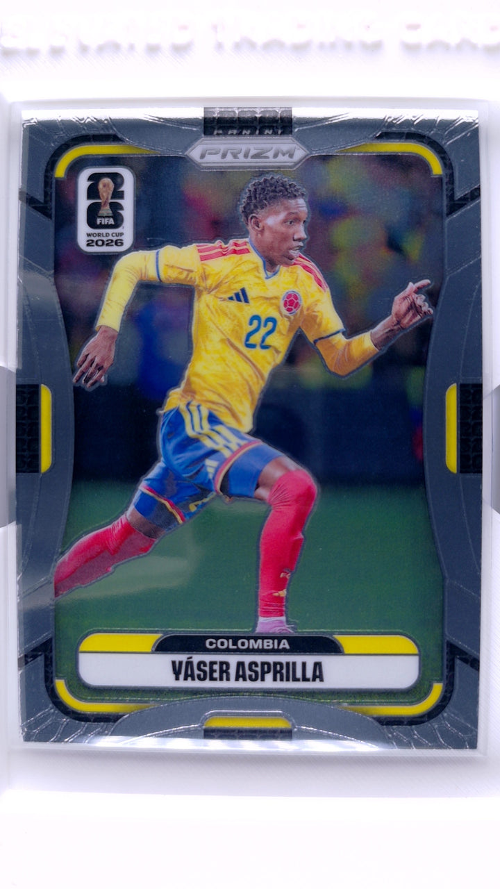 2026 Panini Prizm FIFA World Cup Soccer Yaser Asprilla #191 — Front