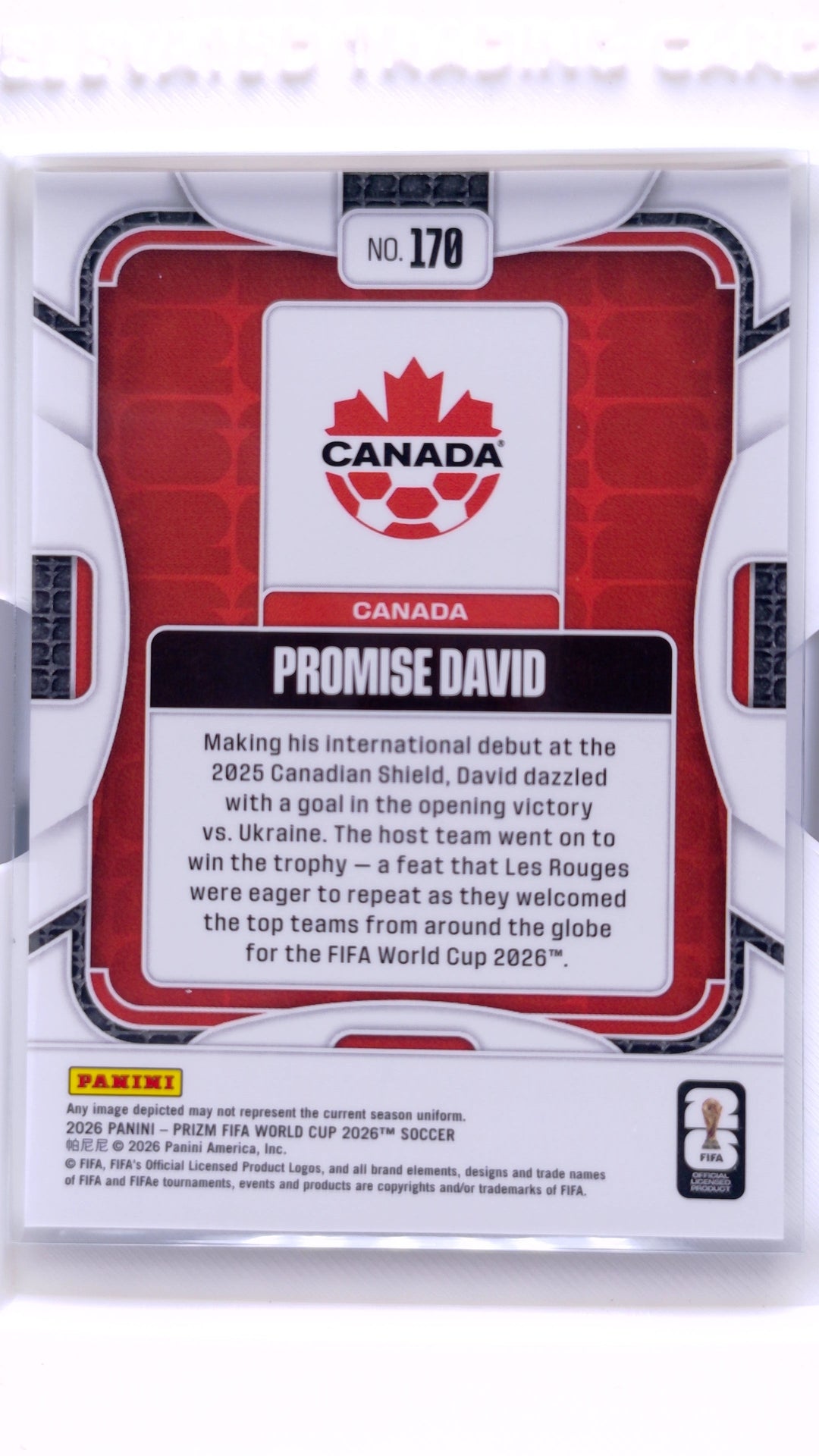 #170 Promise David - back