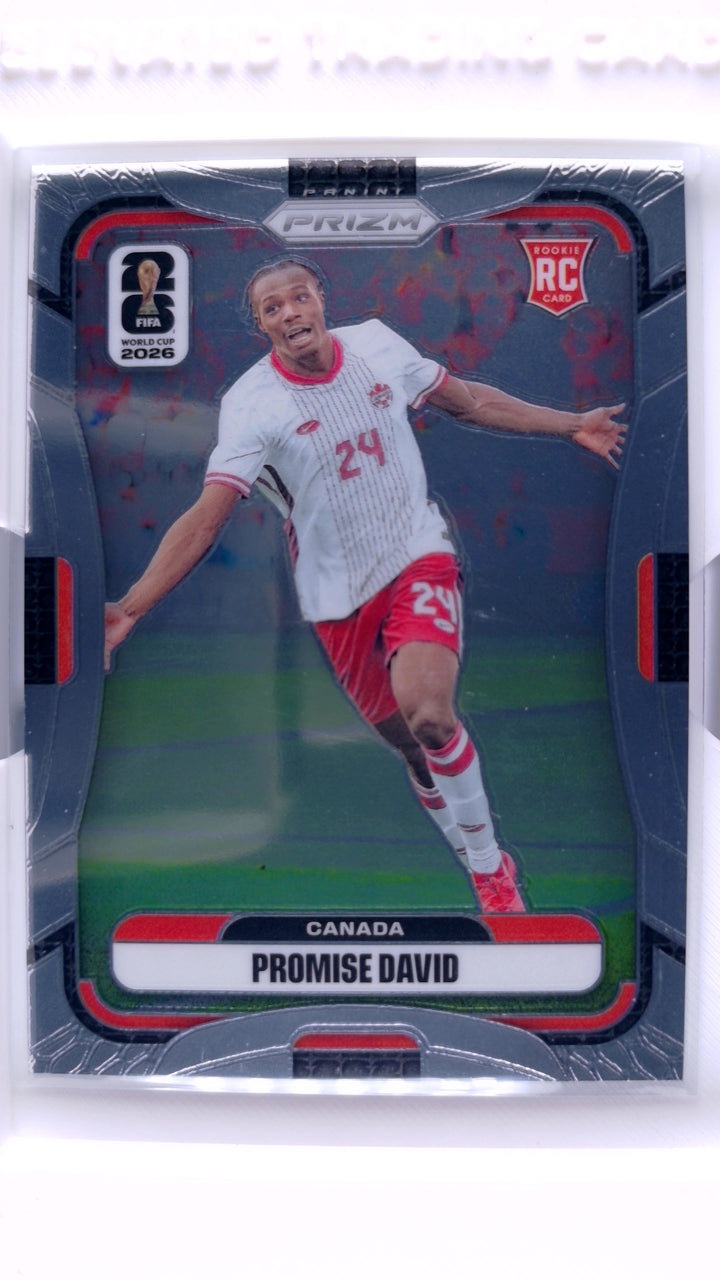 2026 Panini Prizm FIFA World Cup Soccer Promise David #170 — Front