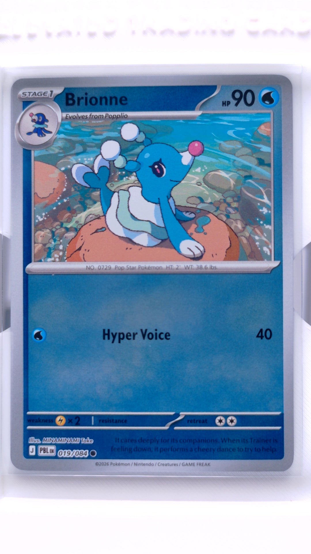 #19 Brionne Reverse Holo Common - front