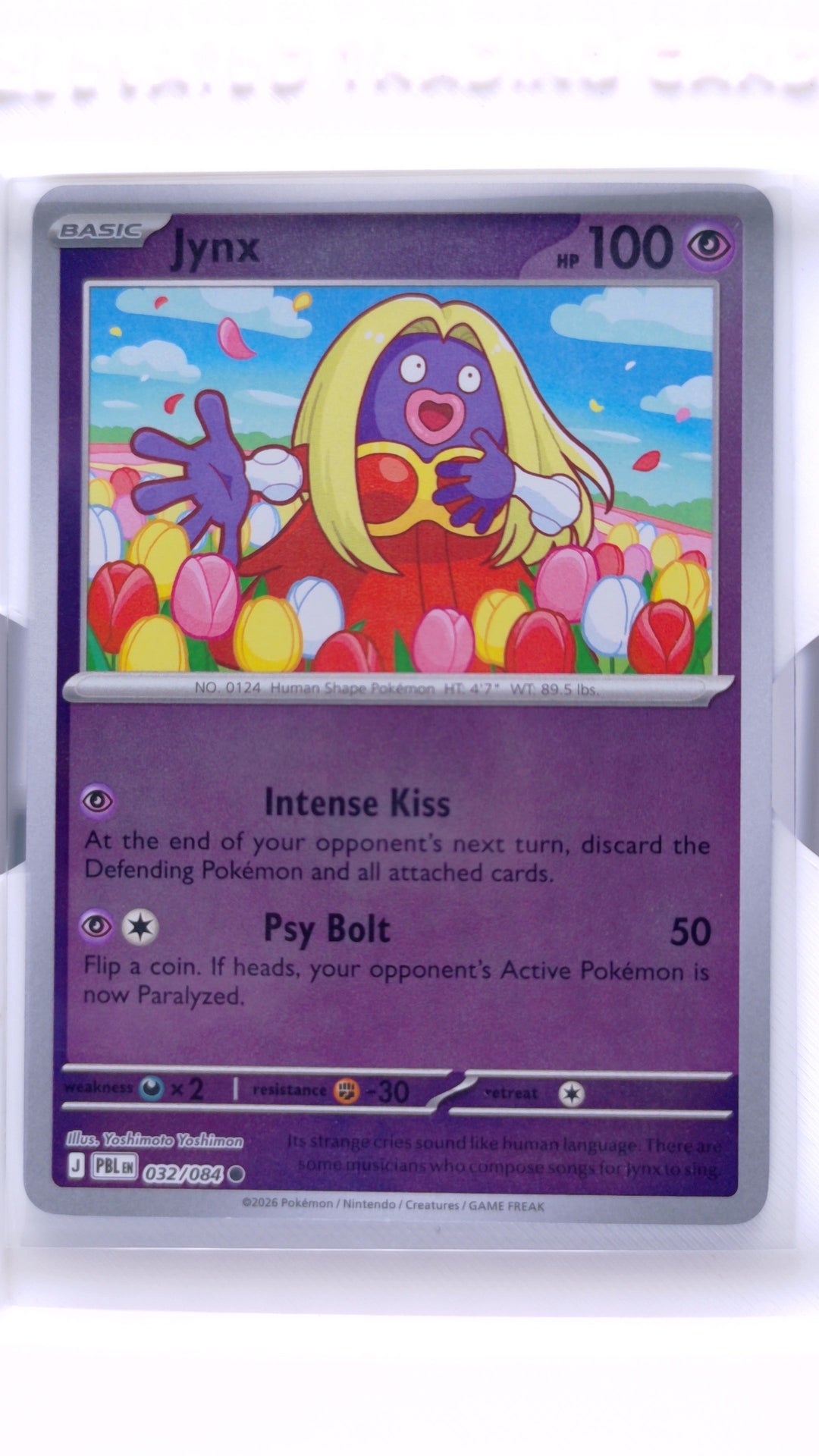 #32 Jynx Reverse Holo Common - front