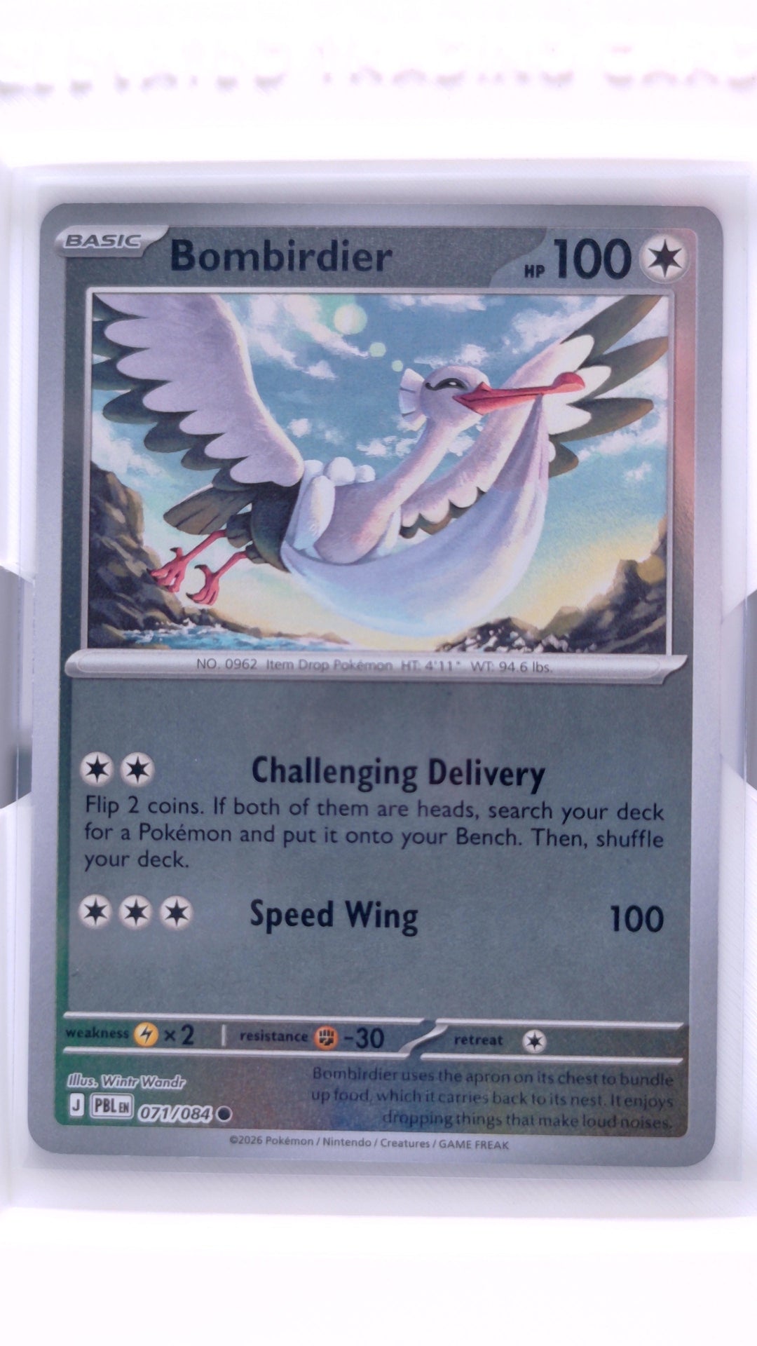 #71 Bombirdier Reverse Holo Common - front