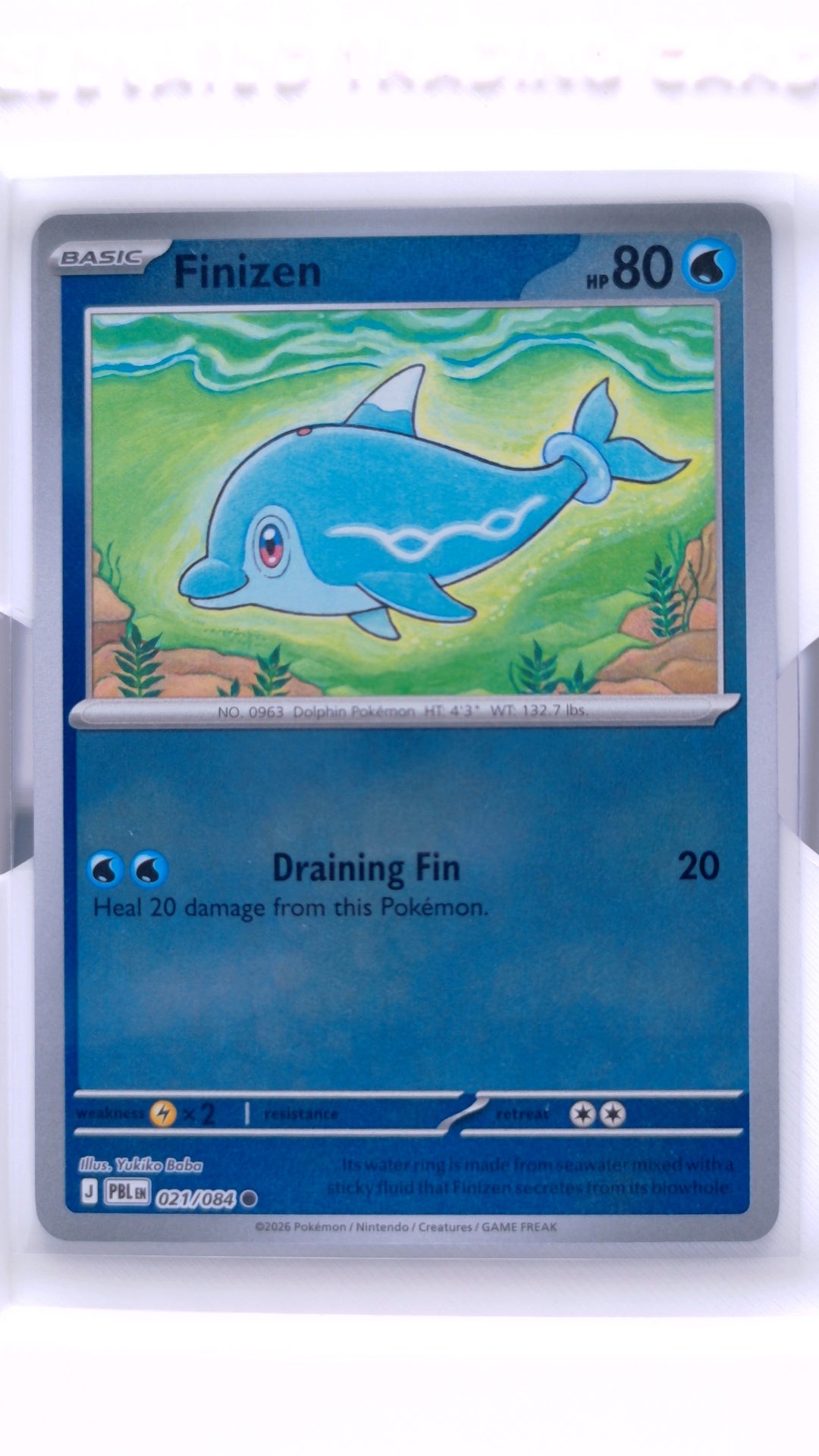 #21 Finizen Reverse Holo Common - front