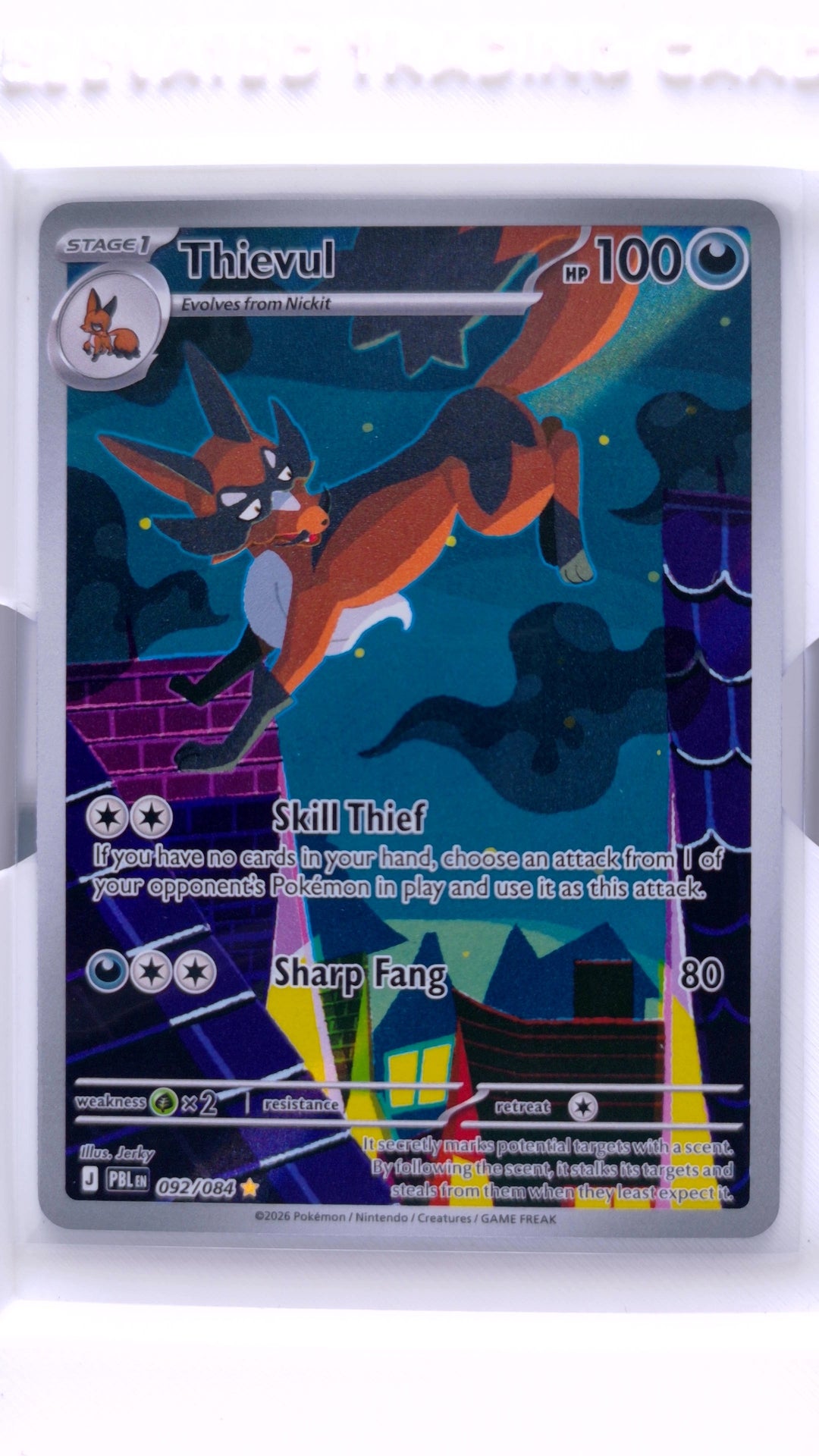 #92 Thievul Illustration Rare - front