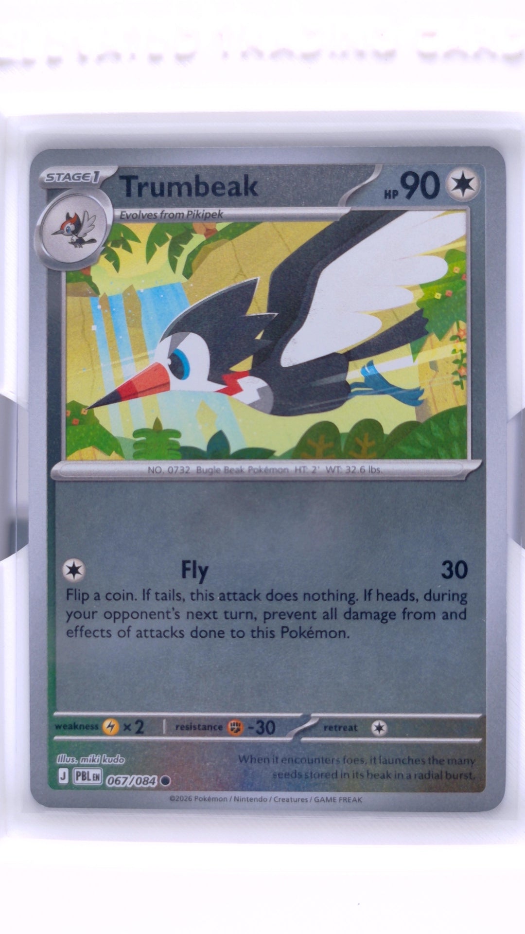 #67 Trumbeak Reverse Holo Common - front