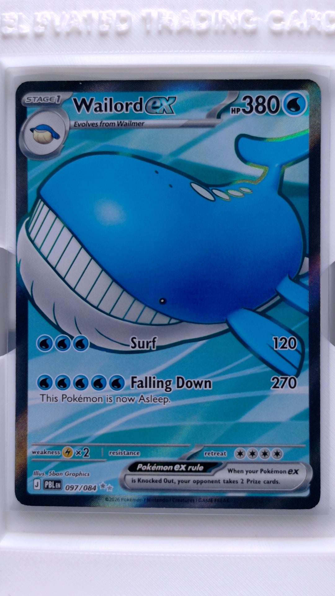 #97 Wailord ex Ultra Rare - front