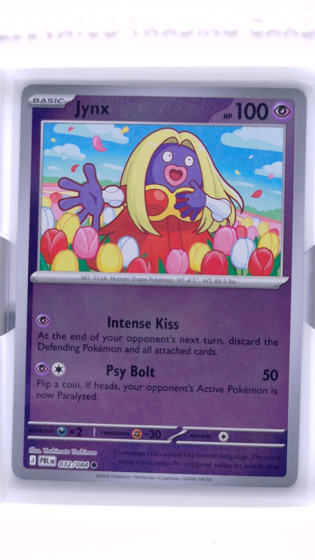 #32 Jynx Reverse Holo Common - front