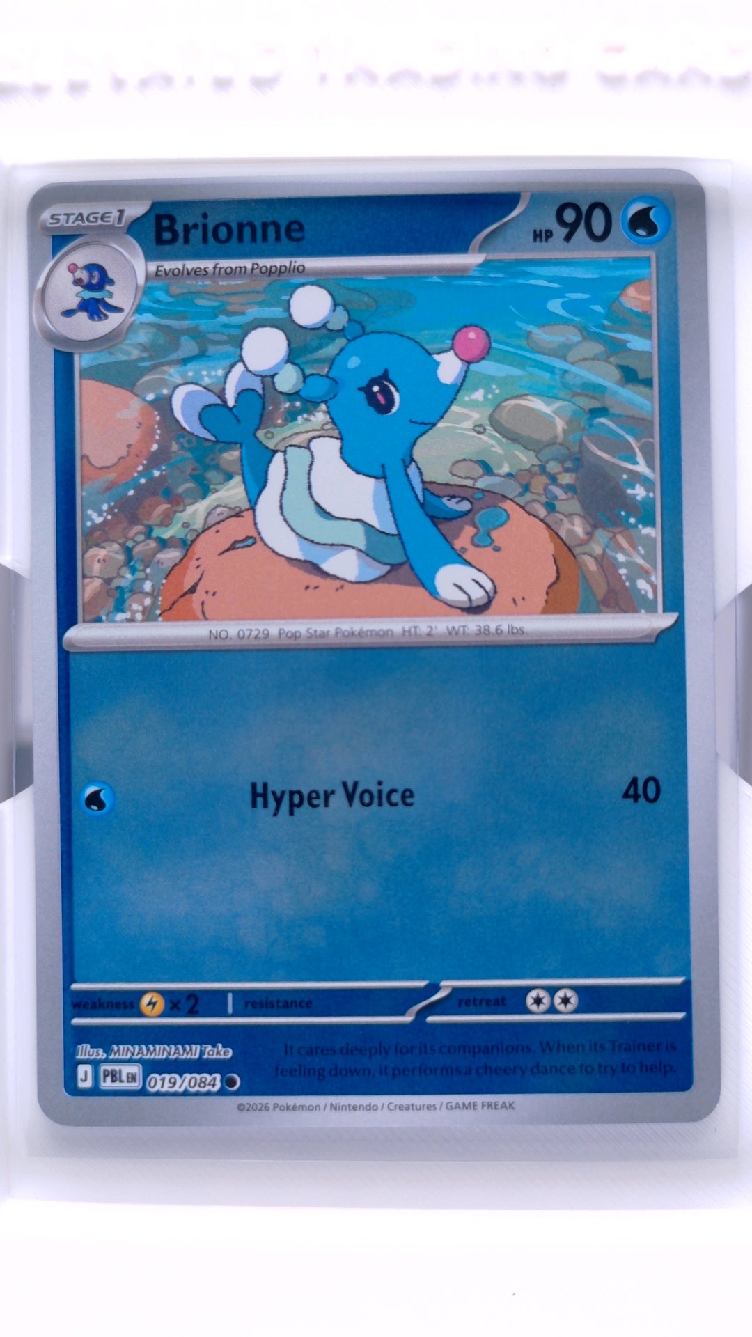 #19 Brionne Reverse Holo Common - front