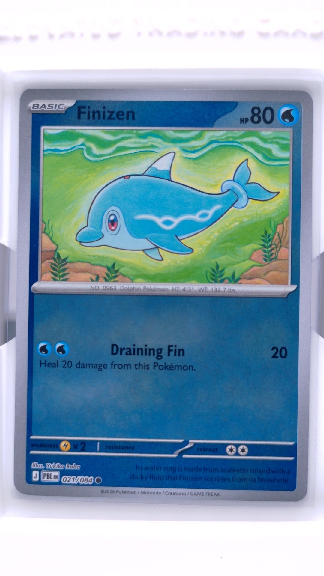 #21 Finizen Reverse Holo Common - front
