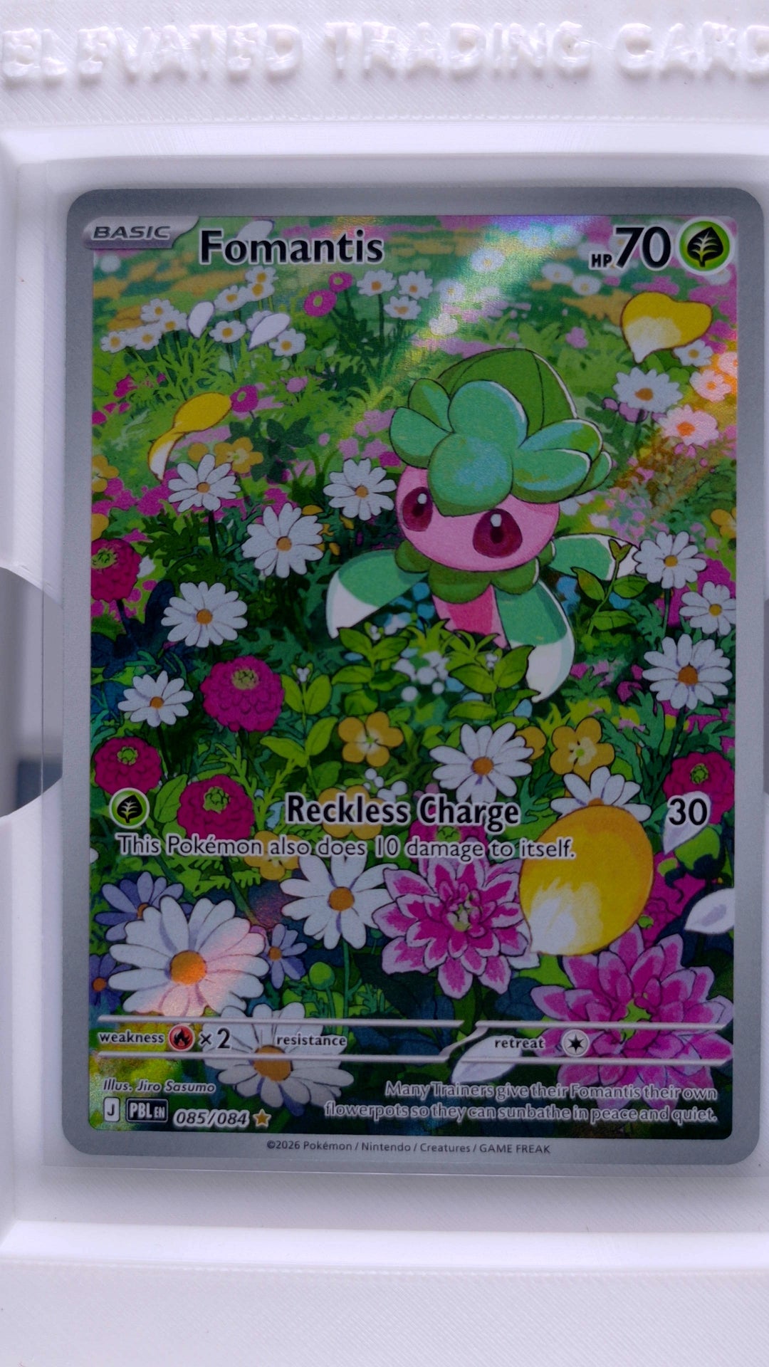 #85 Fomantis Illustration Rare - front