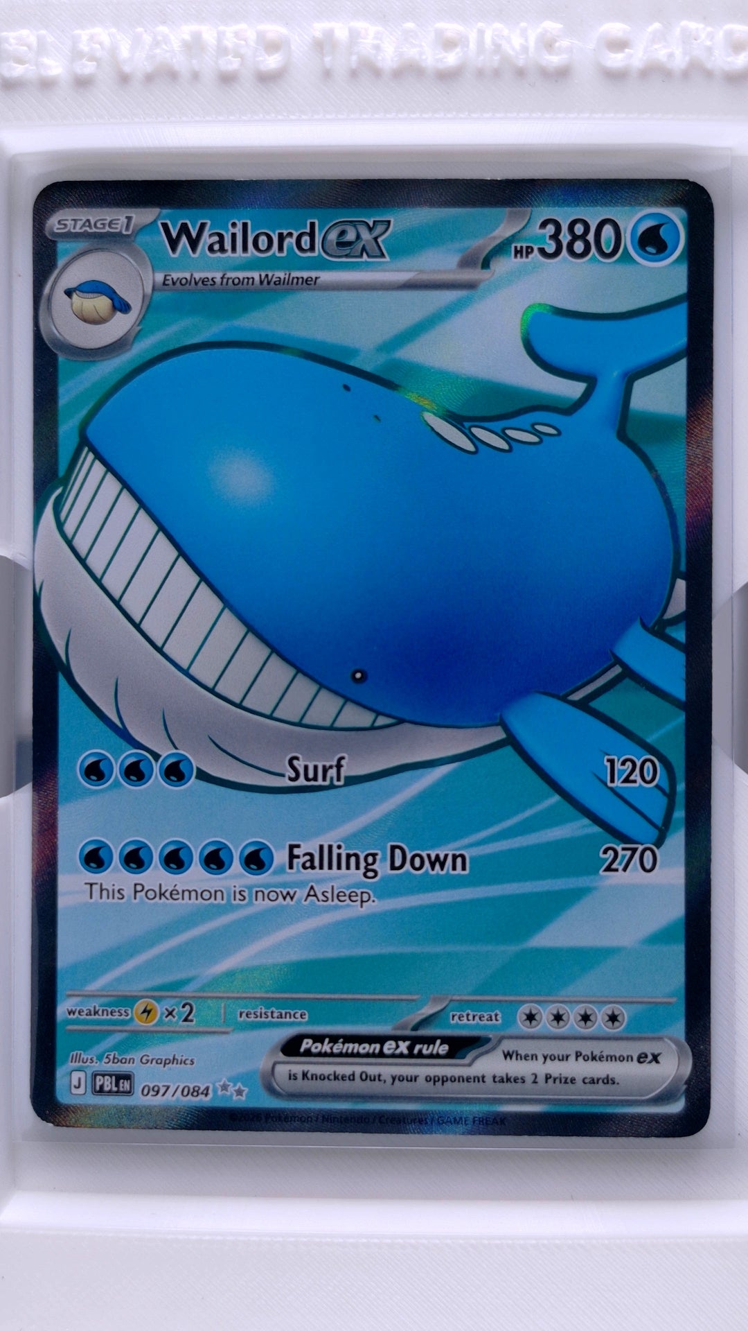 #97 Wailord ex Ultra Rare - front