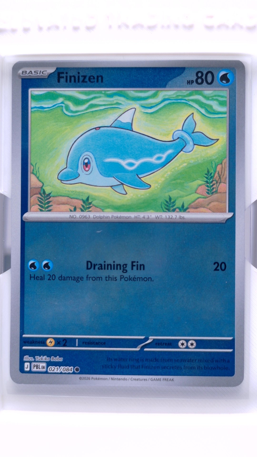 #21 Finizen Reverse Holo Common - front