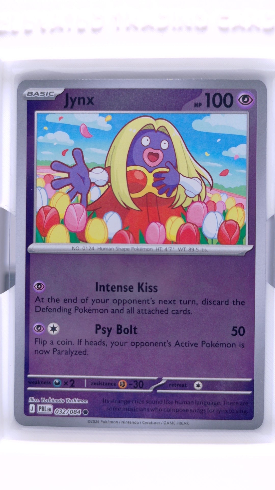 #32 Jynx Reverse Holo Common - front