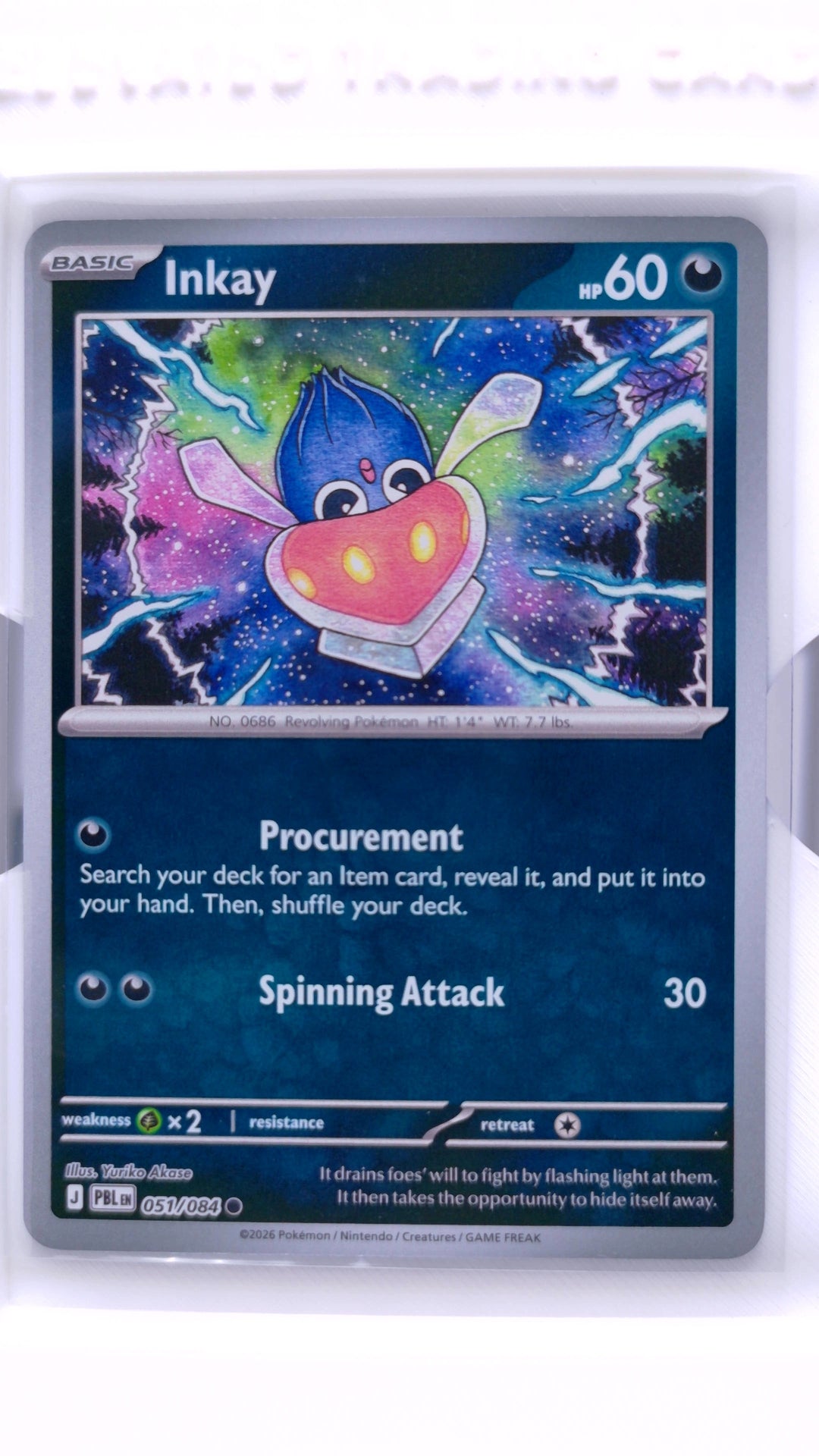 #50 Mandibuzz Reverse Holo Common - front