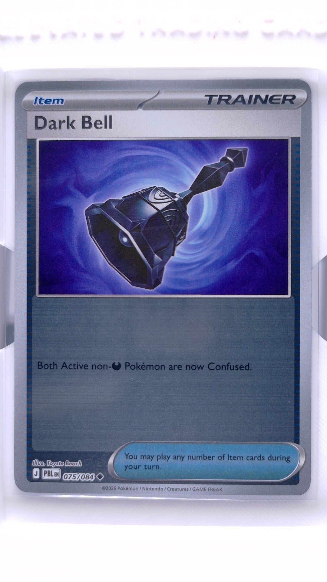 #75 Dark Bell Reverse Holo Uncommon - front