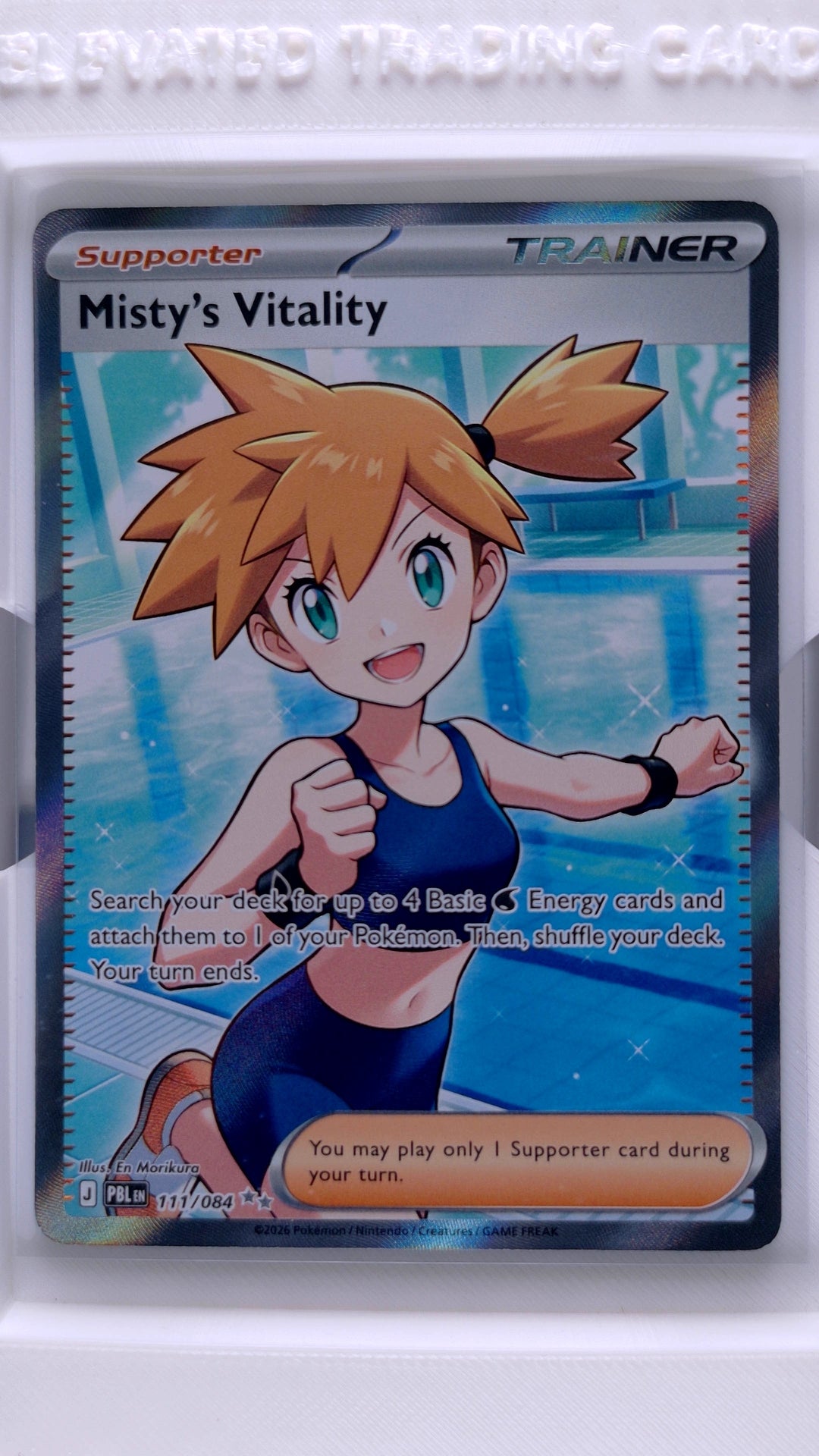#111 Misty's Vitality Ultra Rare - front