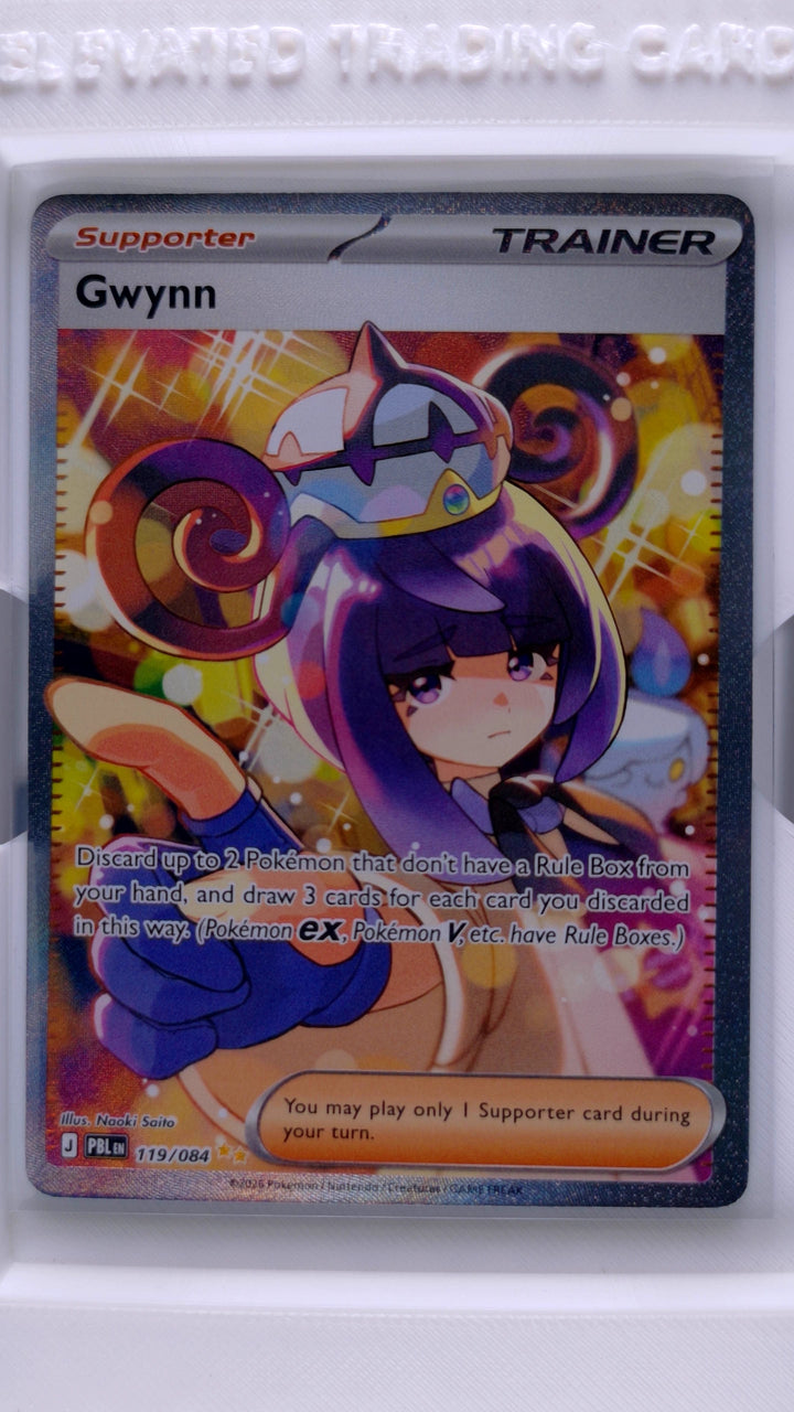 Pokémon TCG: Mega Evolution — Pitch Black Gwynn #119/084 Special Illustration Rare — Front