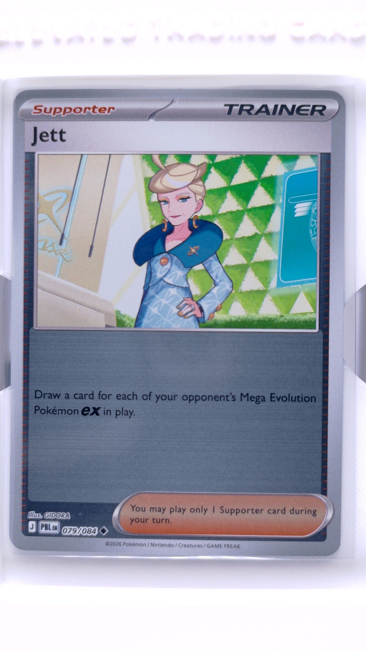 Pokémon TCG: Mega Evolution — Pitch Black Jett #079/084 Uncommon Reverse Holo — Front