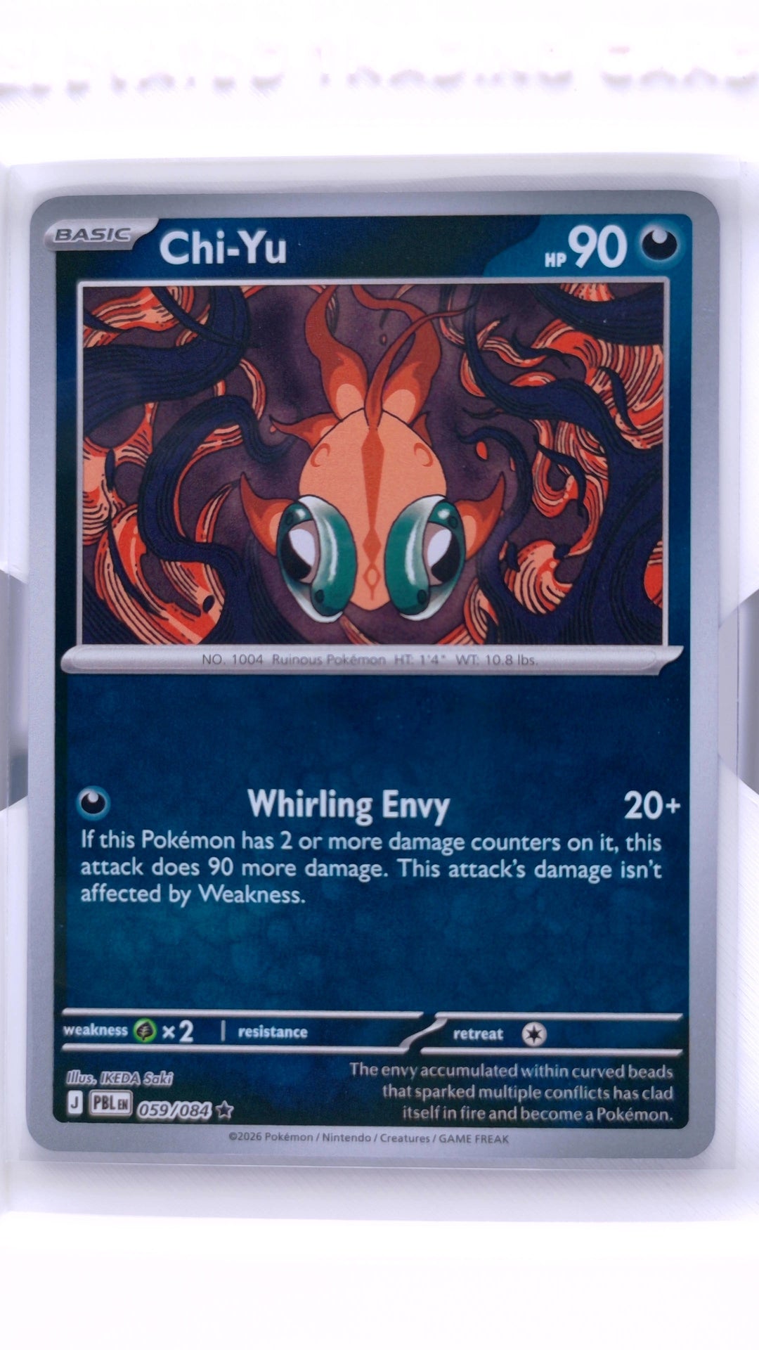 #59 Chi-Yu Reverse Holo Rare - front