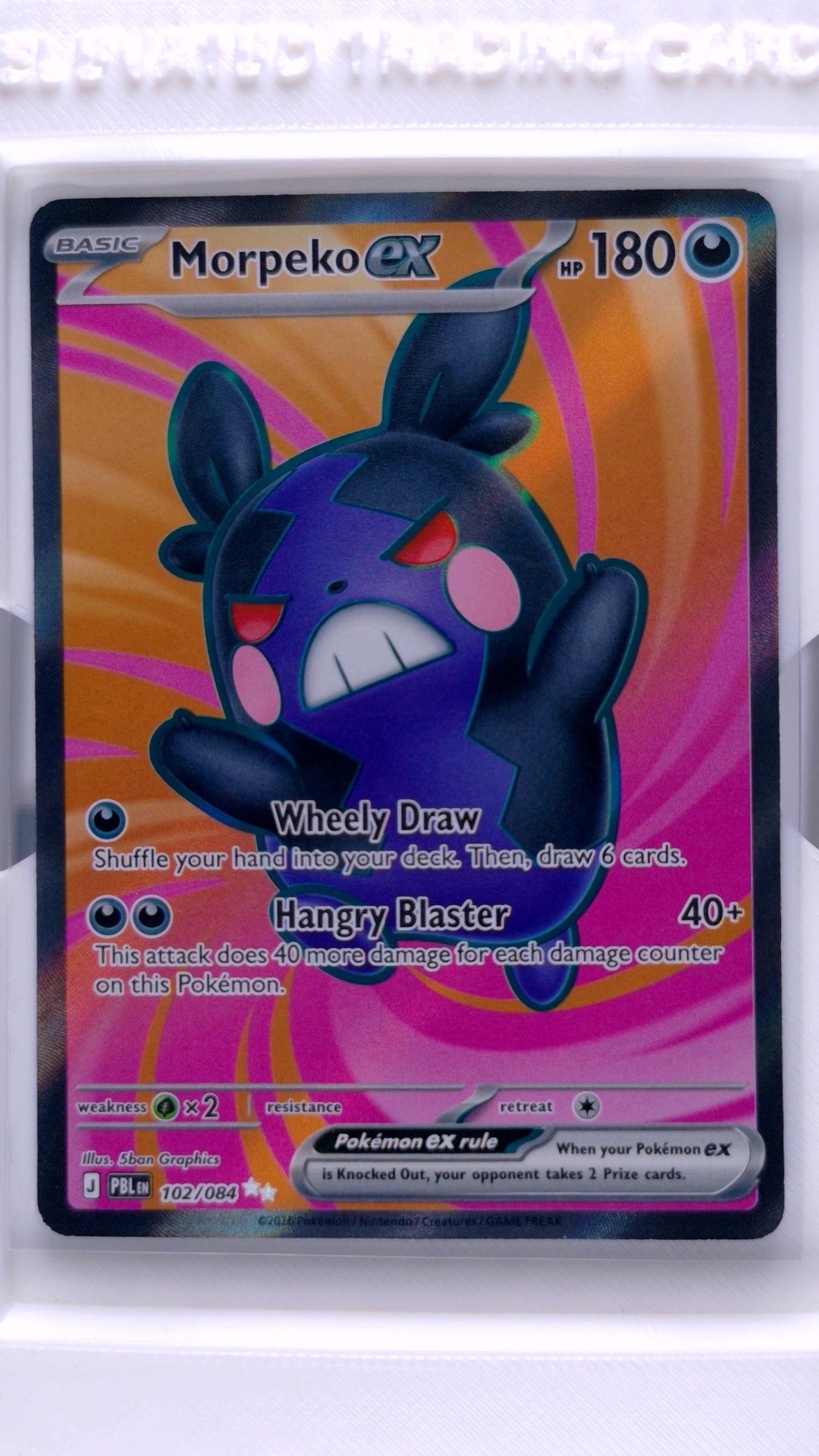 #102 Morpeko ex Ultra Rare - front