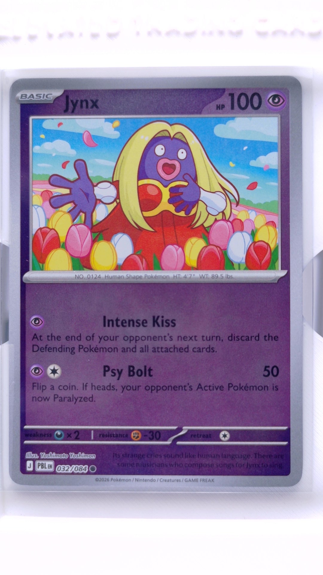 #32 Jynx Reverse Holo Common - front