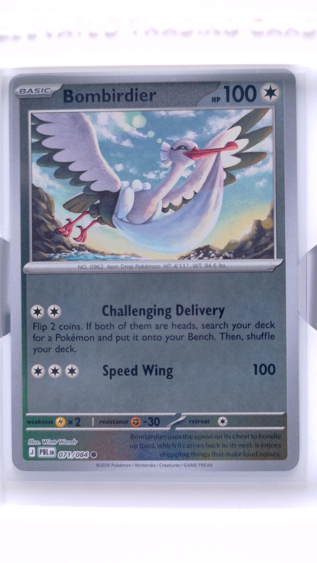 #71 Bombirdier Reverse Holo Common - front
